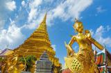 Bilder kinnaree Statue in Thailand
