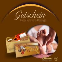 Guschein für Fußgesundheits-Massage